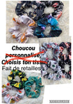 SURPRISE!!! Chouchou FAIT DE RETAILLES, motif surprise